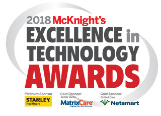 2018 McKnight’s Excellence in Technology Awards — All winners, Senior Living track