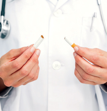 Smokers may not understand the habit's adverse effect on wounds.