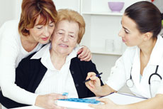 Older family caregivers report more positive interactions with loved ones’ healthcare professionals