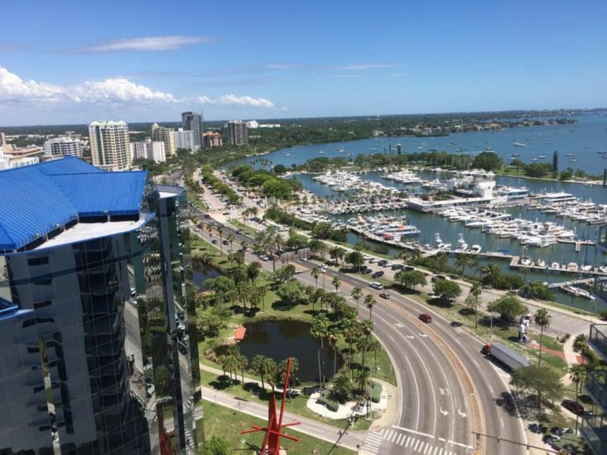 Sarasota FL skyline