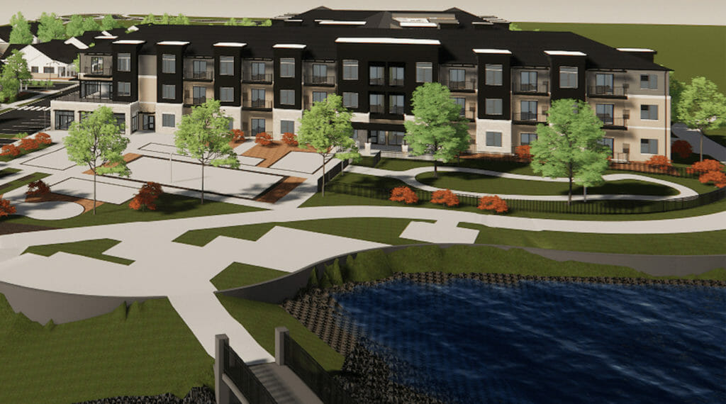 Rendering of Randall Residence at Gateway Park