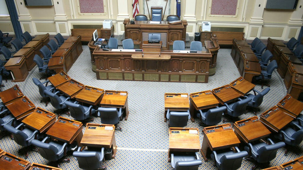 Virginia House of Delegates chamber