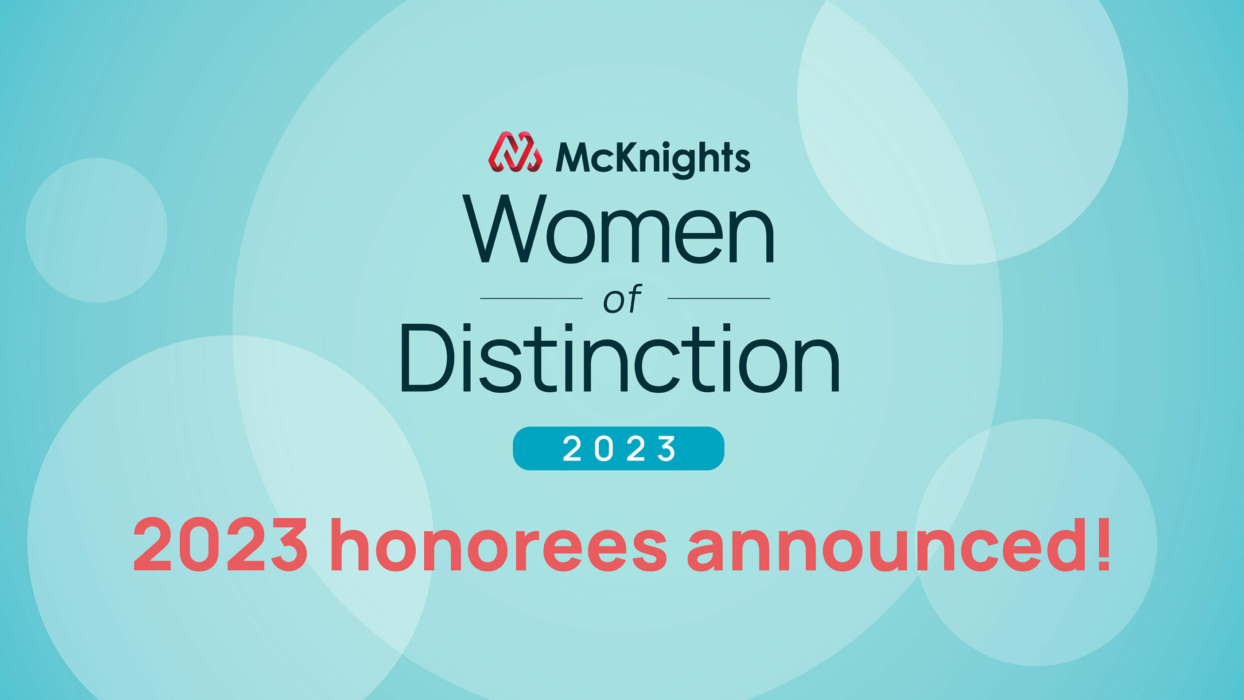 16 Veteran VIPs are part of 2023 McKnight's Women of Distinction