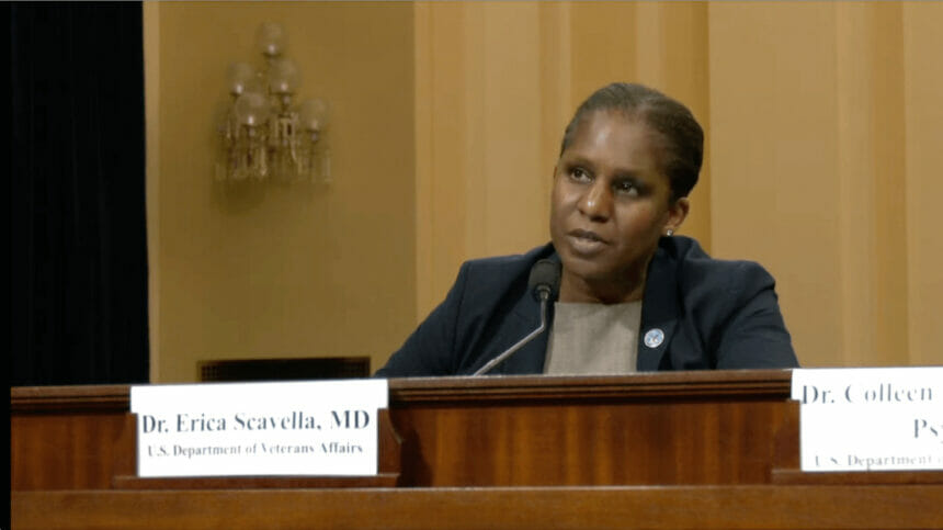 woman testifying at a House hearing