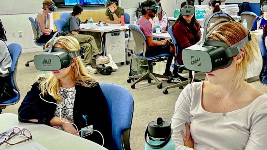 New VR training model helps teach palliative caregivers ‘Jolly Good’ communication skills