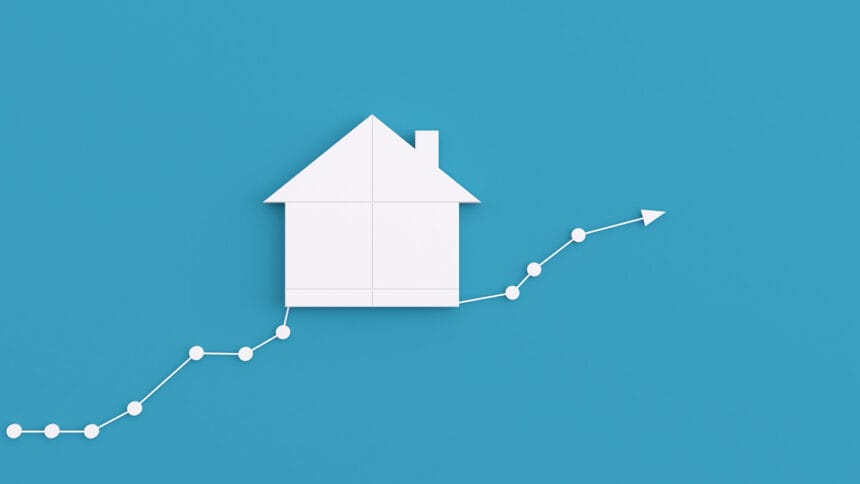 Business Trends Graphs and charts 3d image