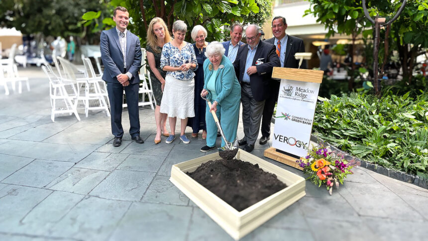 Meadow Ridge groundbreaking on solar installation