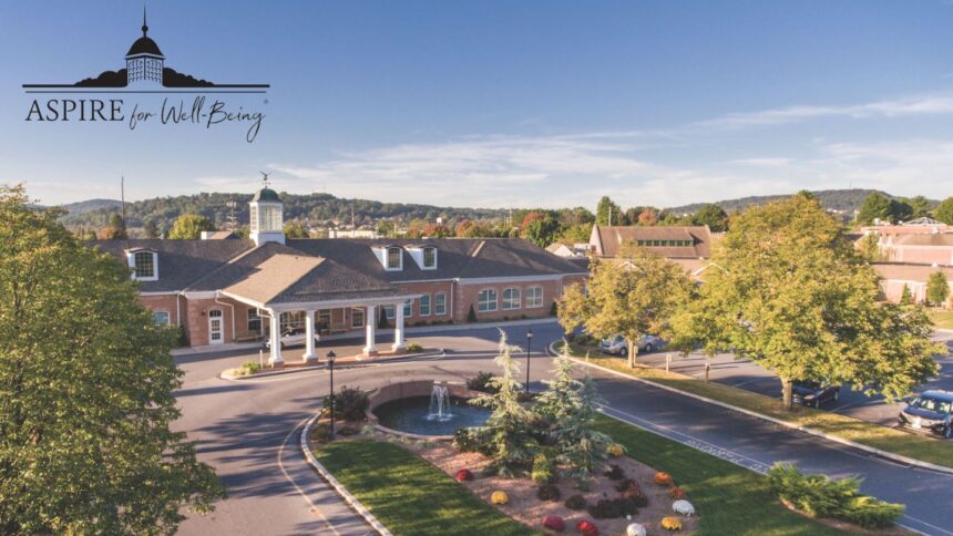 The Highlands at Wyomissing aerial view