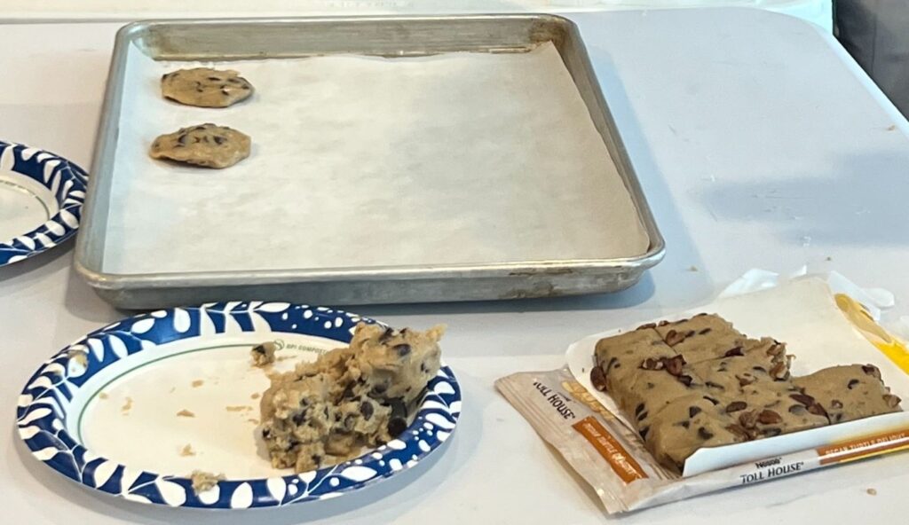 Residents spread love through fresh-baked cookies for the less fortunate