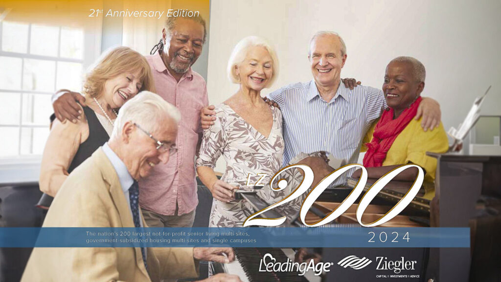 National Senior Communities, Presbyterian Homes and Services top LeadingAge Ziegler 200 lists for senior living