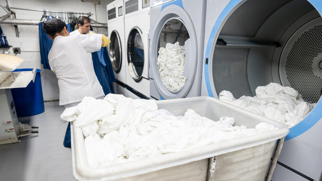 Efficiencies drive interest in off-site laundry operations